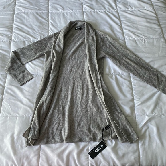 Beryll Caia Grey Cashmere Cardigan